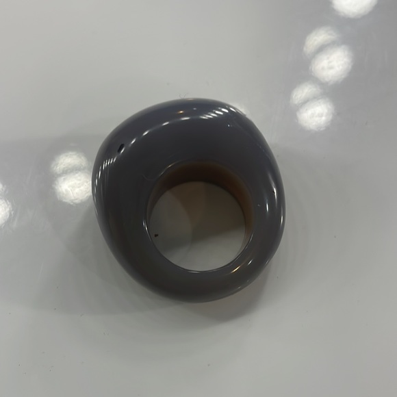 Agate cocktail, chunky Ring, Size 7 - Picture 6 of 6
